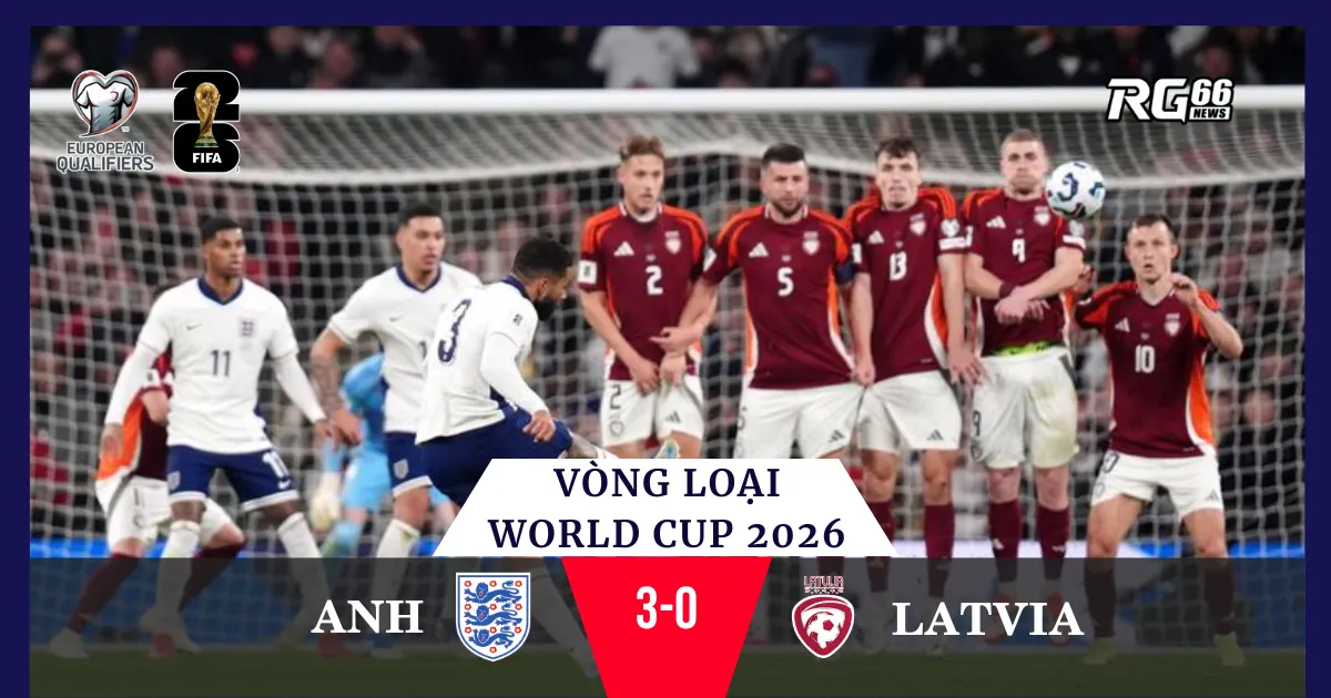 Reece James lập siêu phẩm, Tuyển Anh thắng Latvia
