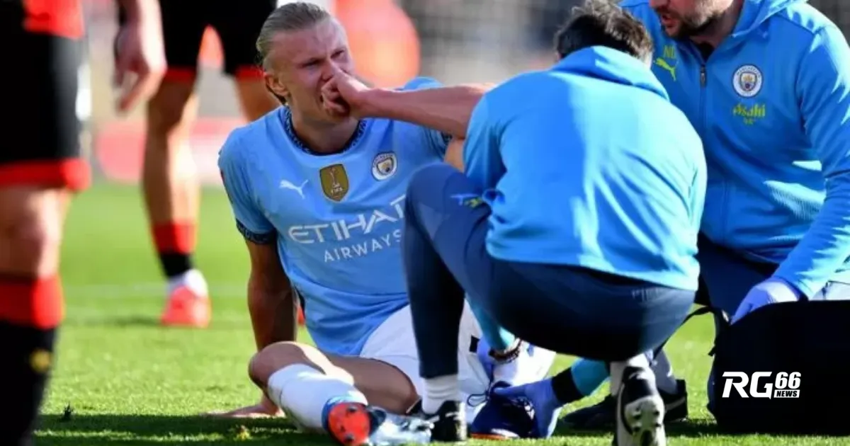 Man City gặp khó: Haaland chấn thương, nghỉ dài hạn?