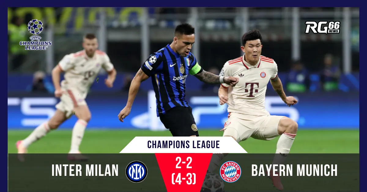 Martínez, Pavard chói sáng, Inter tiễn Bayern rời Champions League