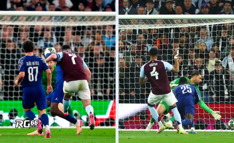 John McGinn và Ezri Konsa lần lượt ghi bàn, giúp Villa rút ngắn tỷ số xuống 5-4