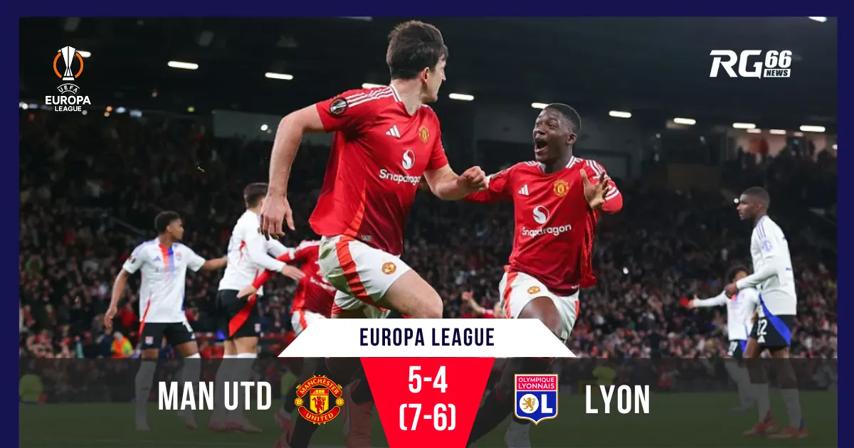 Maguire đánh đầu quyết định, Man Utd ngược dòng nghẹt thở trước Lyon
