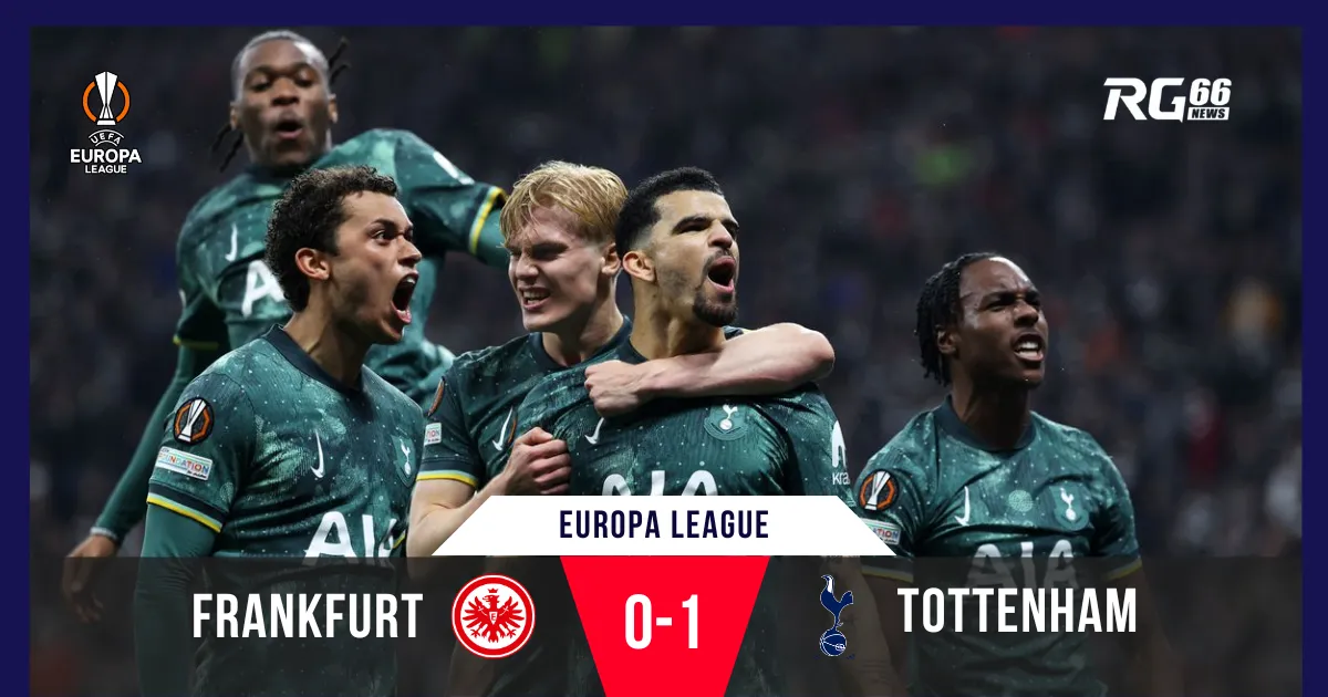 Solanke kết liễu Frankfurt, Tottenham sống lại giấc mơ châu Âu