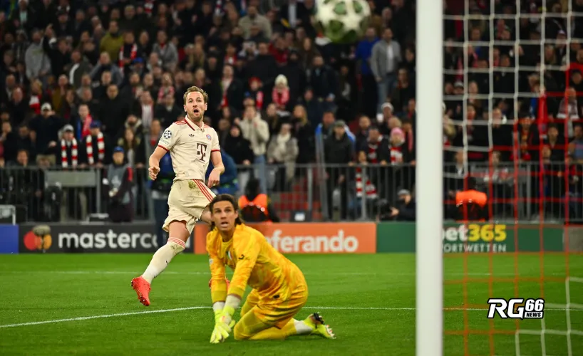 Pha dứt điểm của Harry Kane bị trúng cột dọc