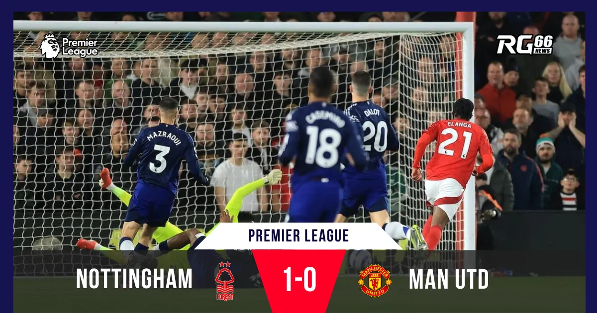 Elanga ghi bàn tuyệt đẹp, Nottingham Forest đánh bại Man Utd