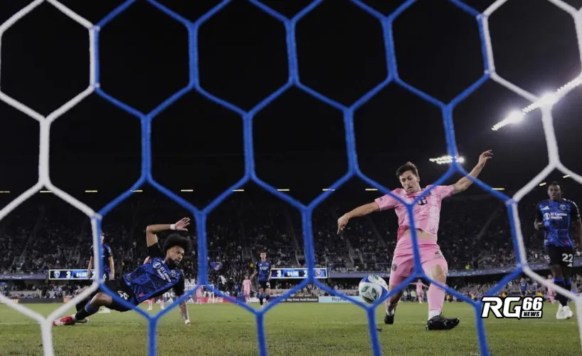 Allende ghi bàn vào lưới San Jose, giúp Inter Miami san bằng tỷ số 3-3