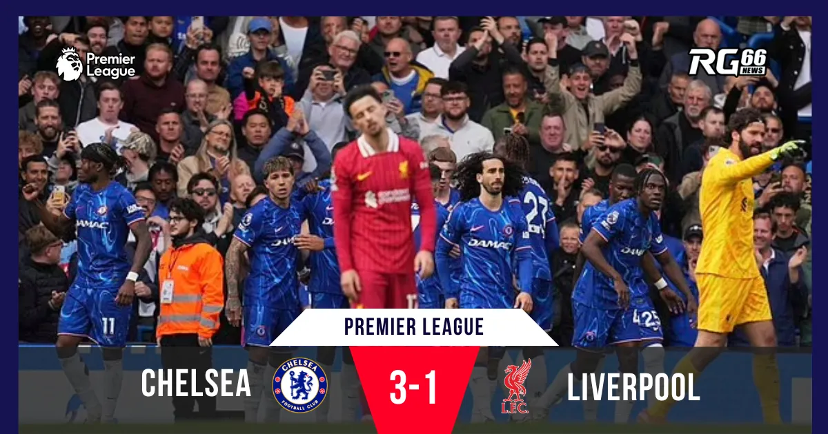 Chelsea hạ Liverpool - Palmer giải hạn, Slot nhận gáo nước lạnh