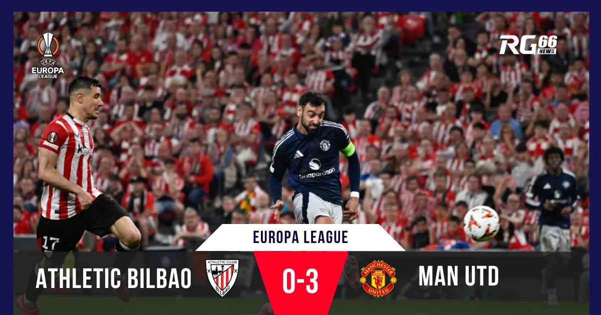 Man Utd thăng hoa, đả bại Bilbao trong trận lượt đi Europa League