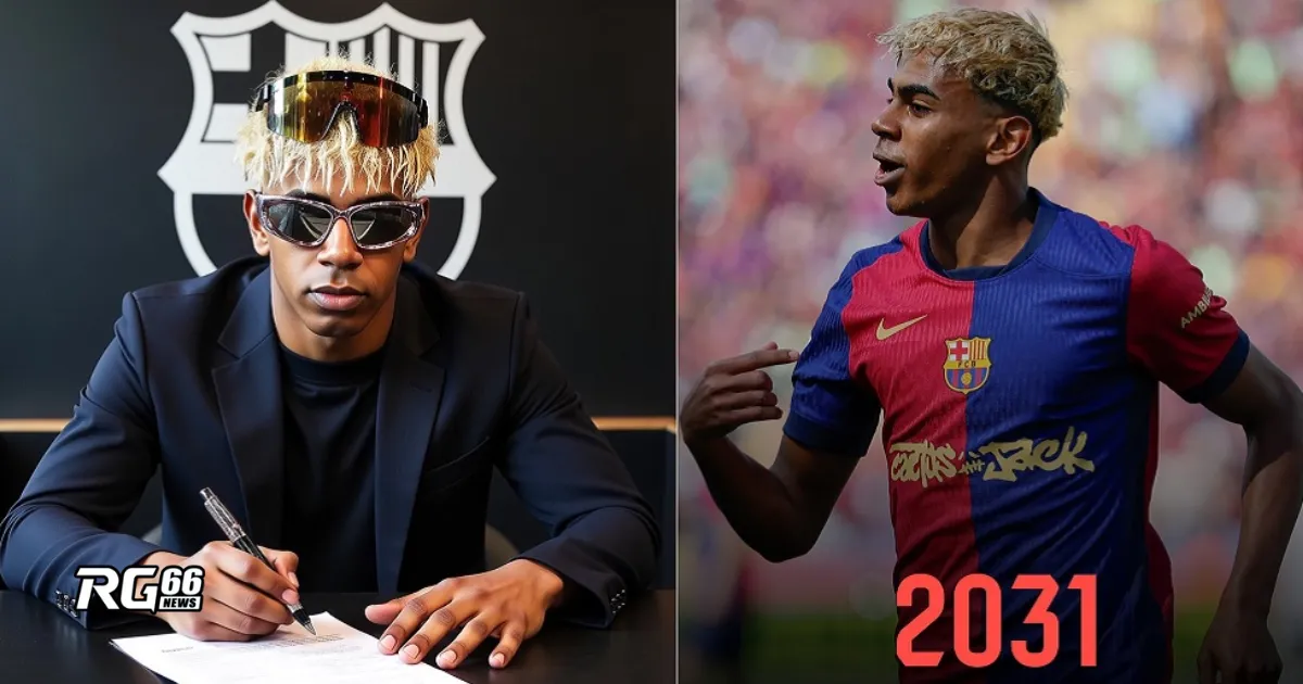 Lamine Yamal ký hợp đồng 6 năm, ở lại Barca đến 2031