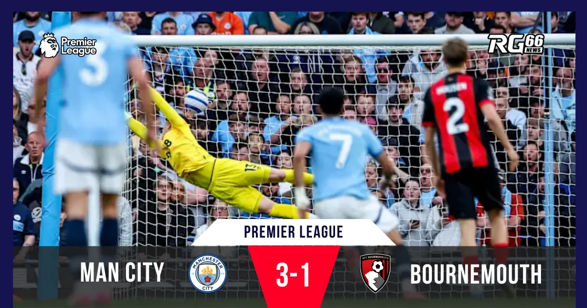 Man City thắng Bournemouth và De Bruyne chia tay đầy cảm xúc