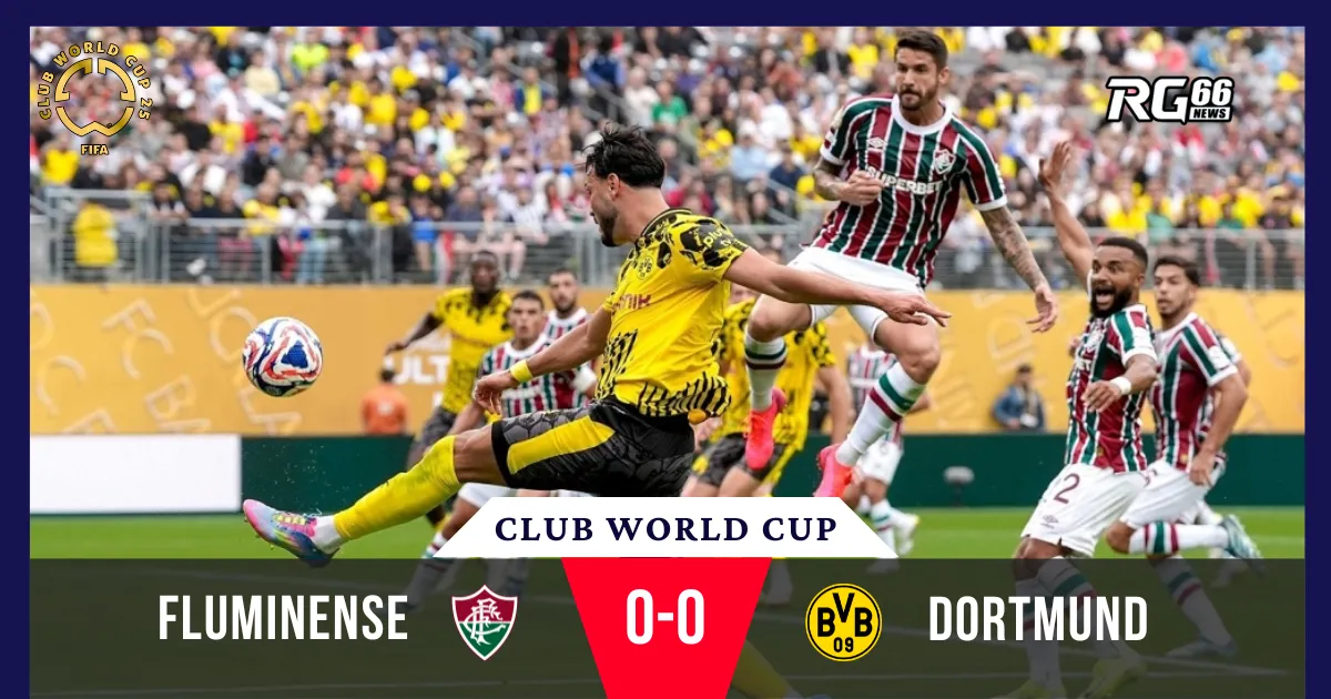 Jobe Bellingham ra mắt, Dortmund hòa căng Fluminense