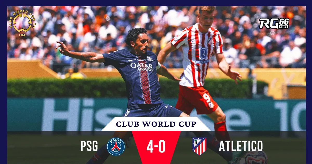 PSG vùi dập Atletico 10 người, mở màn Club World Cup rực lửa