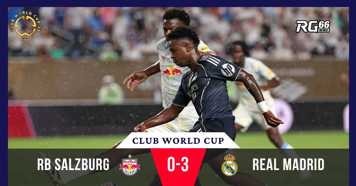 Real Madrid đè bẹp Salzburg, chốt kèo gặp Juventus