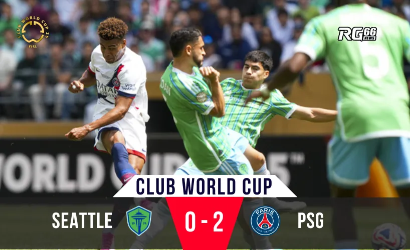 PSG nhẹ nhàng vượt qua Seattle Sounders với tỷ số 2-0