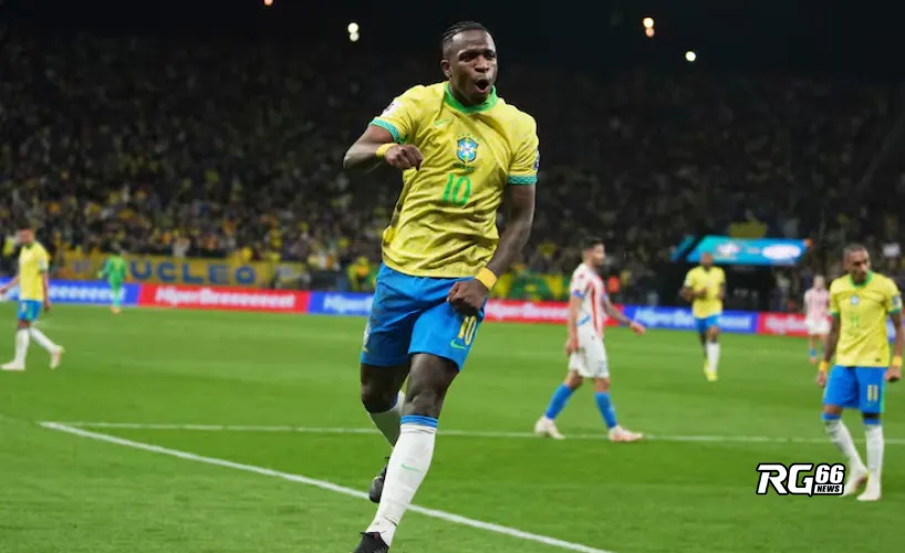 Vinicius Júnior đưa Brazil chạm tay vé World Cup 2026