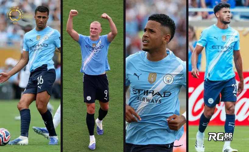 Các cầu thủ Man City gây ấn tượng trong trận đấu