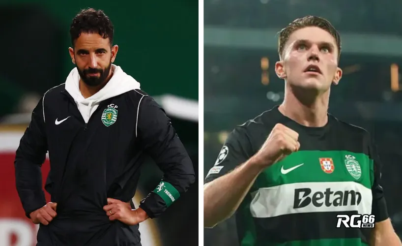 HLV Amorim từng dẫn dắt Gyokeres tại Sporting