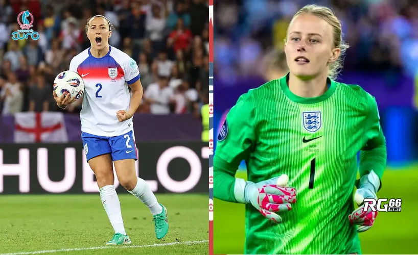 Lucy Bronze và Hannah Hampton - Hai vũ khí mạnh mẽ của Lionesses