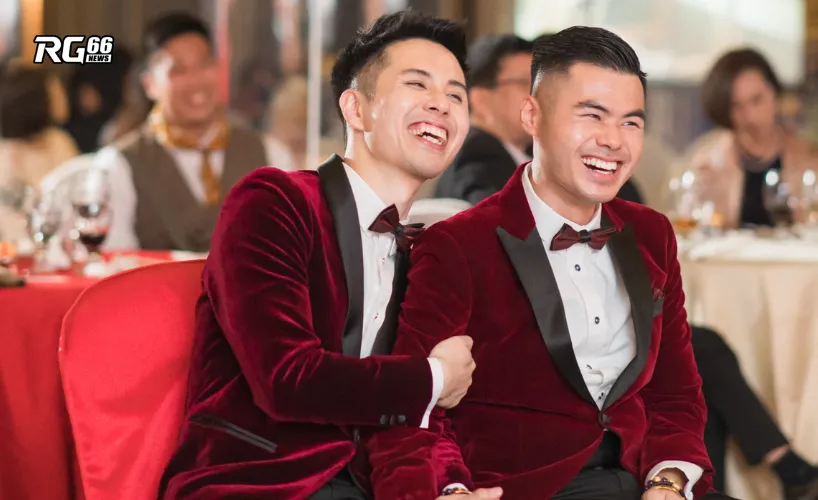 Cặp đôi đồng giới Dino Wong và Geoffrey Yu đã kết hôn tại Guam vào năm 2019