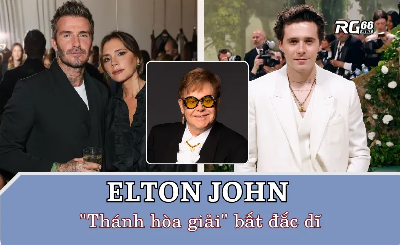 Elton John — "thánh hòa giải" bất đắc dĩ