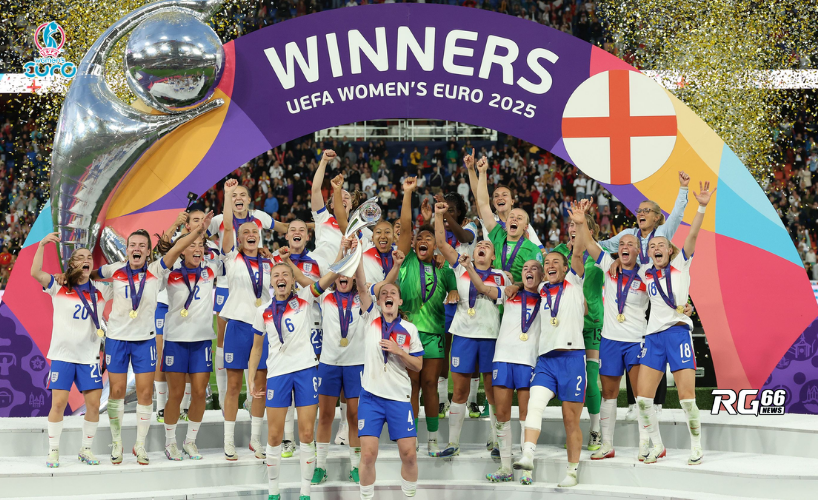 Tuyển nữ Anh thành công đăng quang Euro 2025