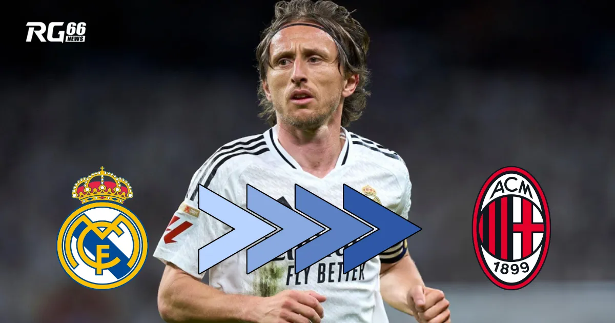 Luka Modric rời Real Madrid, AC Milan kích hoạt bom tấn tự do