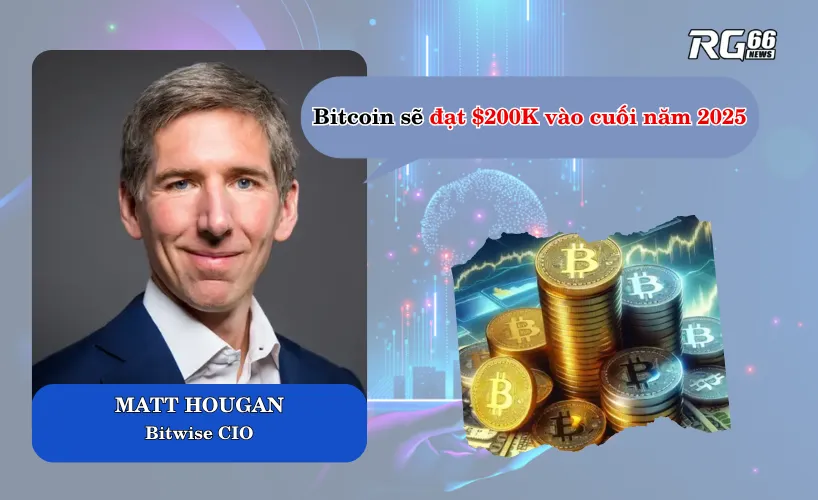 Matt Hougan dự đoán Bitcoin sẽ đạt 200K USD vào cuối năm 2025
