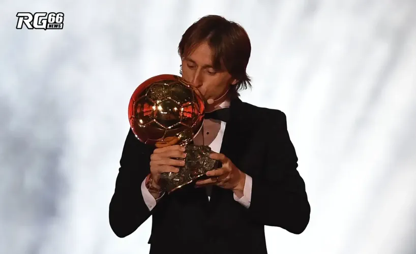 Modric giành Quả bóng vàng vào năm 2018