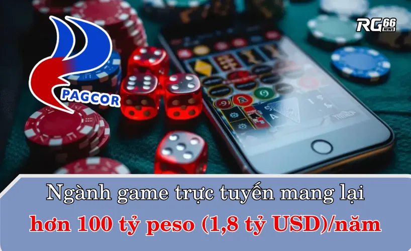 Theo PAGCOR, ngành game online hiện thu về hơn 100 tỷ peso (1,8 tỷ USD) mỗi năm