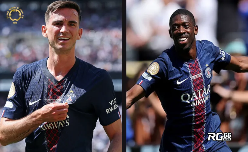 Fabian Ruiz và Dembele - Hai người hùng mang về chiến thắng 3-0 cho PSG