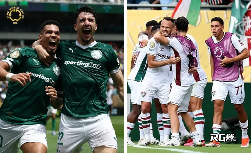 Palmeiras và Fluminense - Hai đội bóng Brazil lọt vào vòng tứ kết