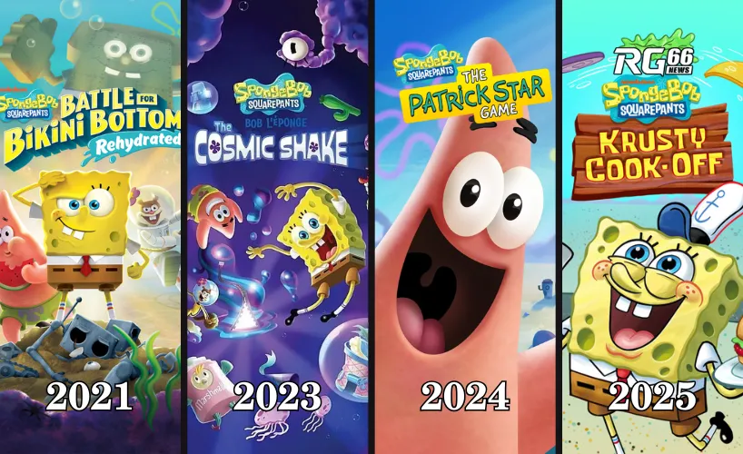 Cơn sốt SpongeBob từ năm 2021 đến nay