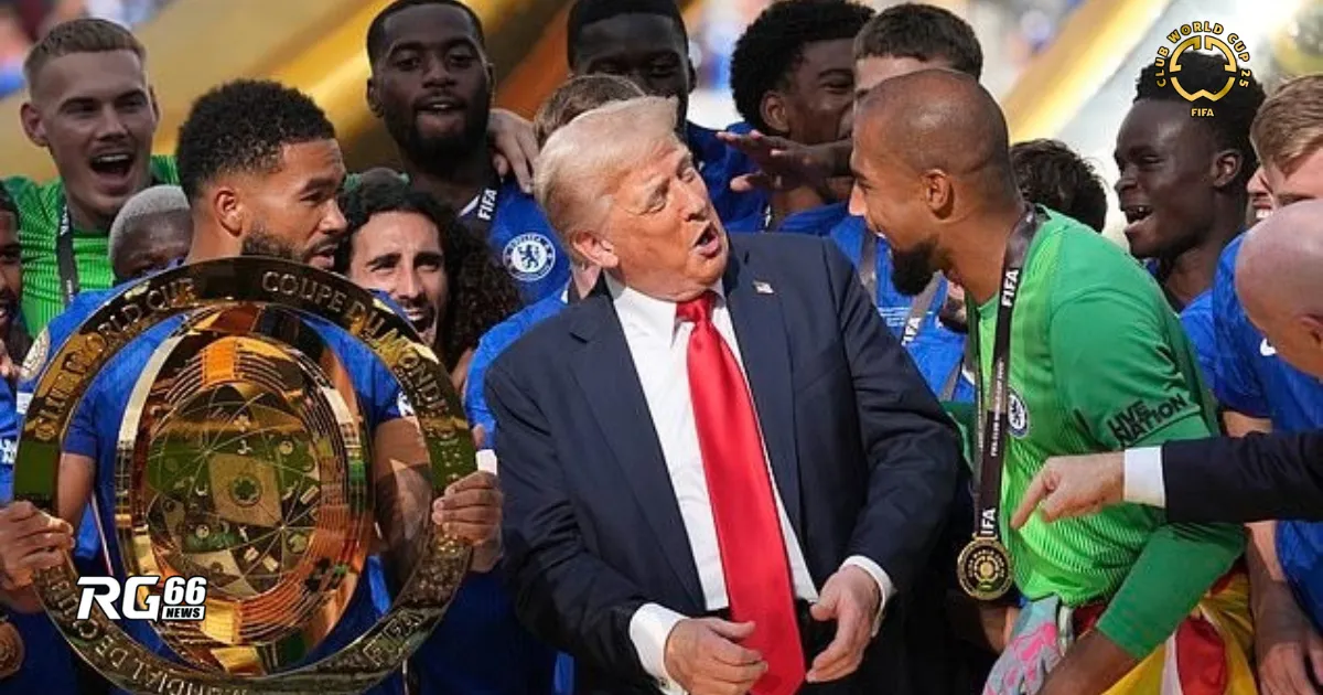 Donald Trump bị chế giễu trong lễ trao cúp World Club Cup 2025