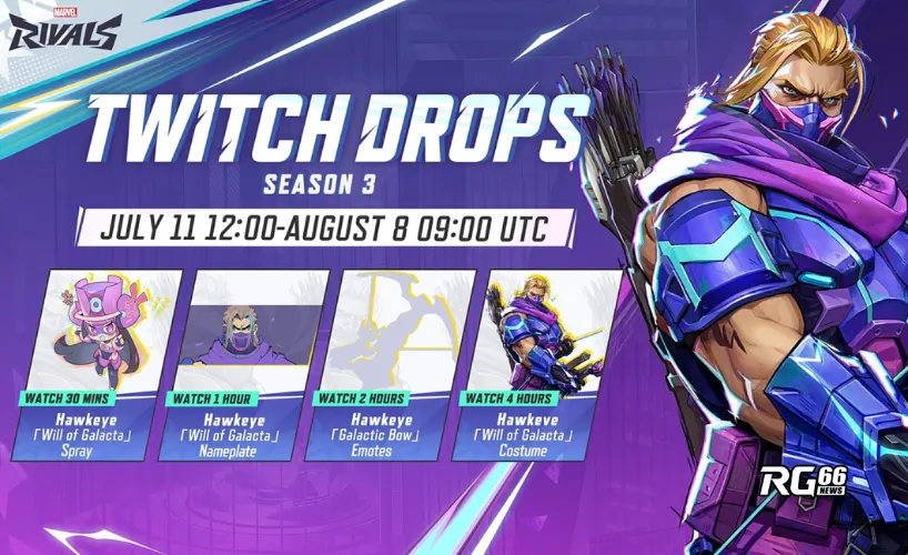 Twitch Drops Marvel Rivals - Quà cực xịn chỉ cần… xem livestream