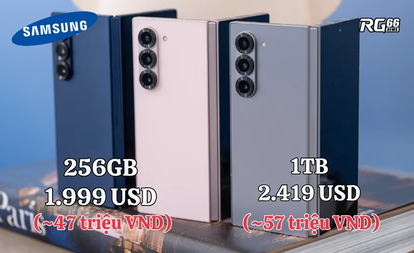 Mức giá “đắt xắt ra miếng” của Galaxy Z Fold 7