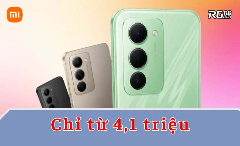 Giá Redmi 15 5G chỉ từ 4,1 triệu