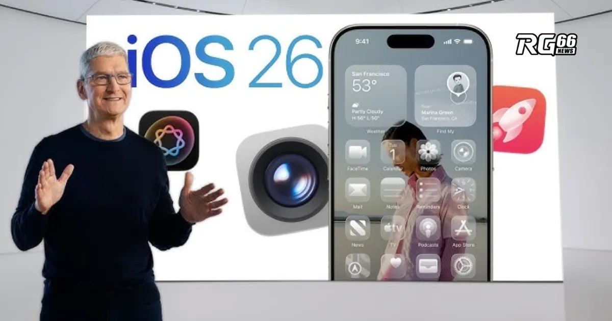 iOS 26 - Lột xác mạnh mẽ như một “cuộc đua công nghệ”