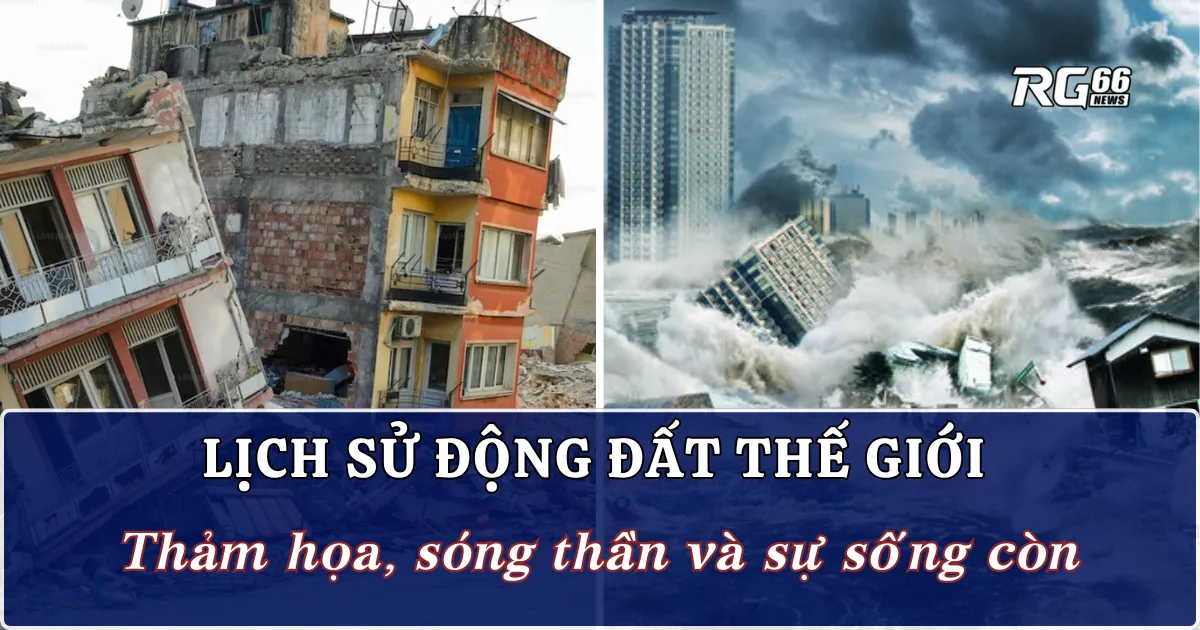 Lịch sử động đất thế giới | Thảm họa, sóng thần và sự sống còn