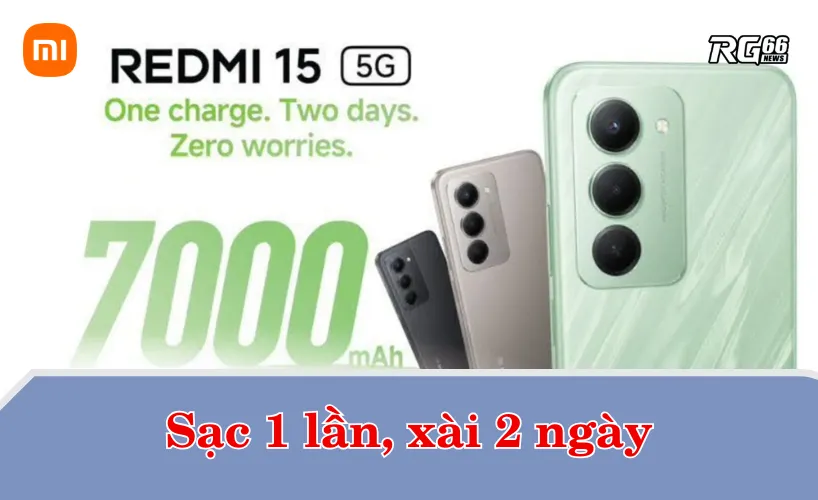 Dung lượng pin “trâu” sạc 1 lần xài 2 ngày