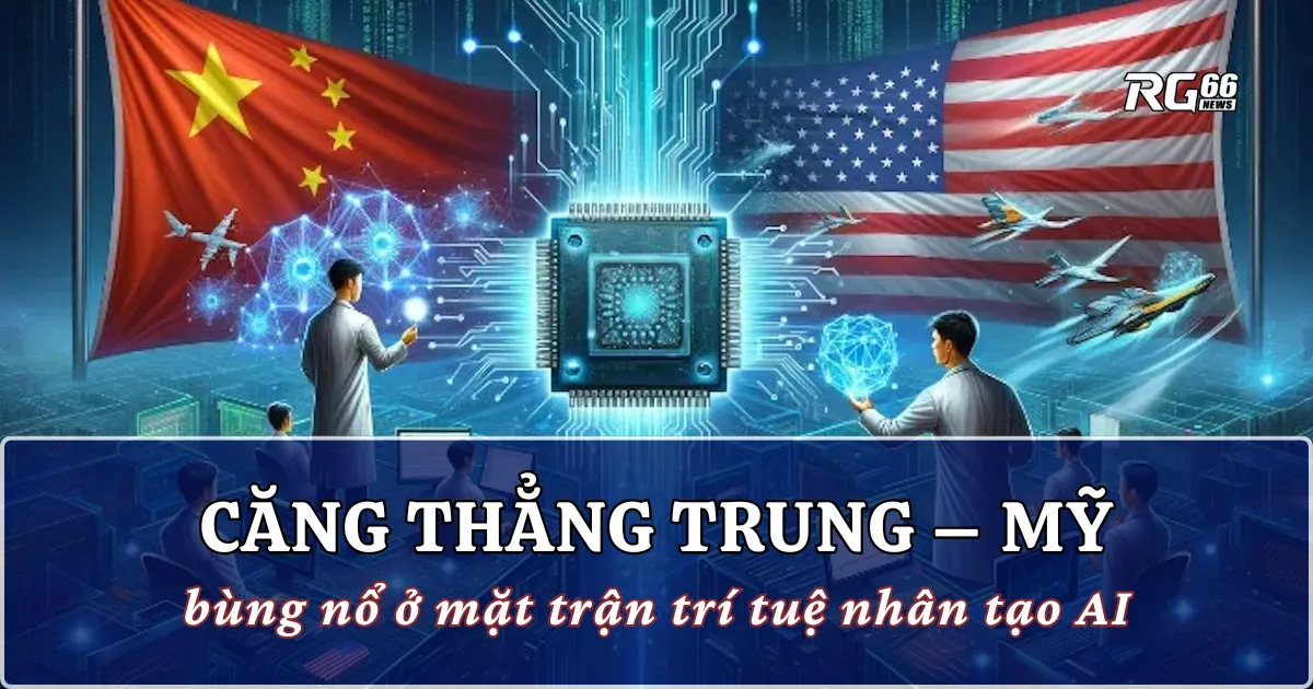Căng thẳng Trung - Mỹ bùng nổ ở mặt trận trí tuệ nhân tạo AI
