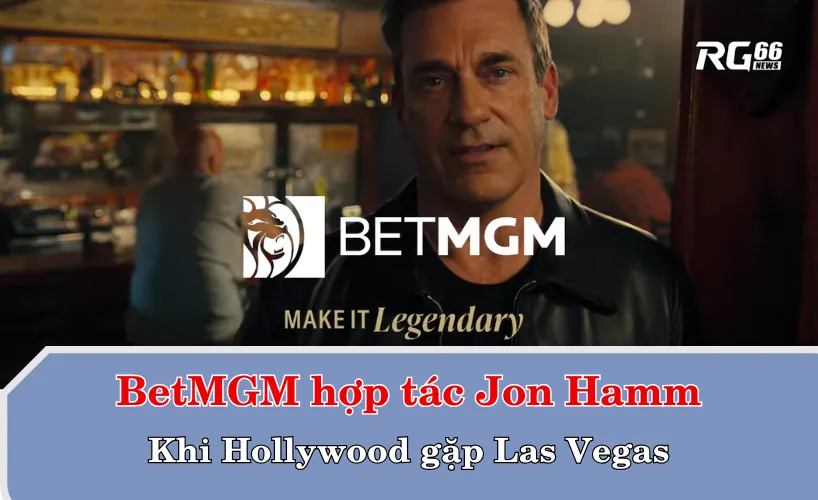 BetMGM hợp tác Jon Hamm – Khi Hollywood gặp Las Vegas