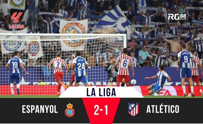 Atlético Madrid thua sốc Espanyol ở La Liga