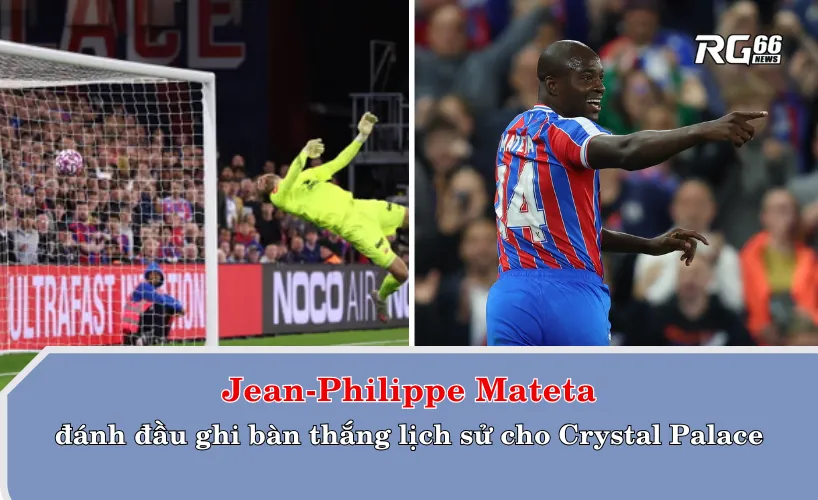 Mateta ghi bàn thắng quyết định cho Đại bàng trong trận gặp Fredrikstad tại UEFA Conference League