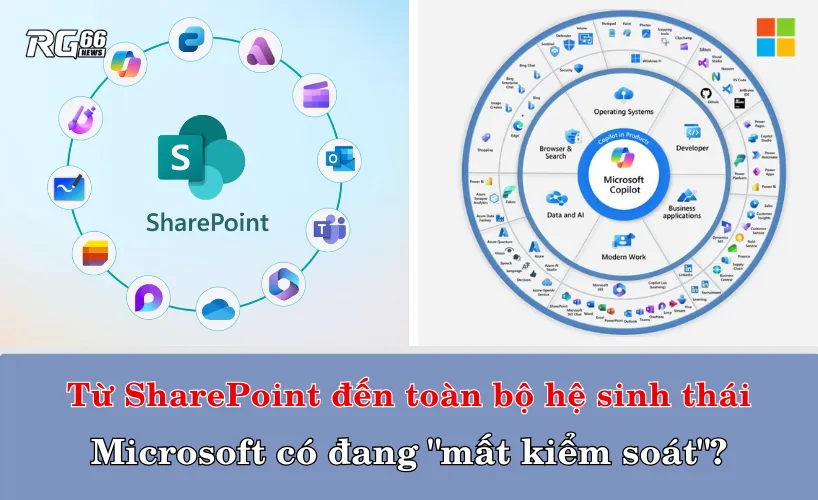 Từ SharePoint đến toàn bộ hệ sinh thái - Microsoft có đang "mất kiểm soát"?