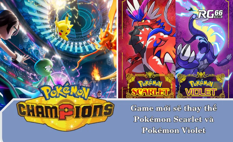 Pokémon Champions - Game mới cho giải đấu