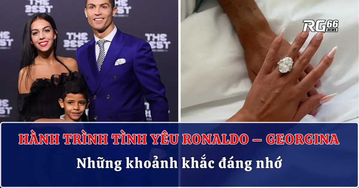 Hành trình tình yêu Ronaldo – Georgina và những khoảnh khắc đáng nhớ
