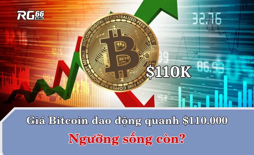Giá Bitcoin dao động quanh $110.000 – Ngưỡng sống còn?