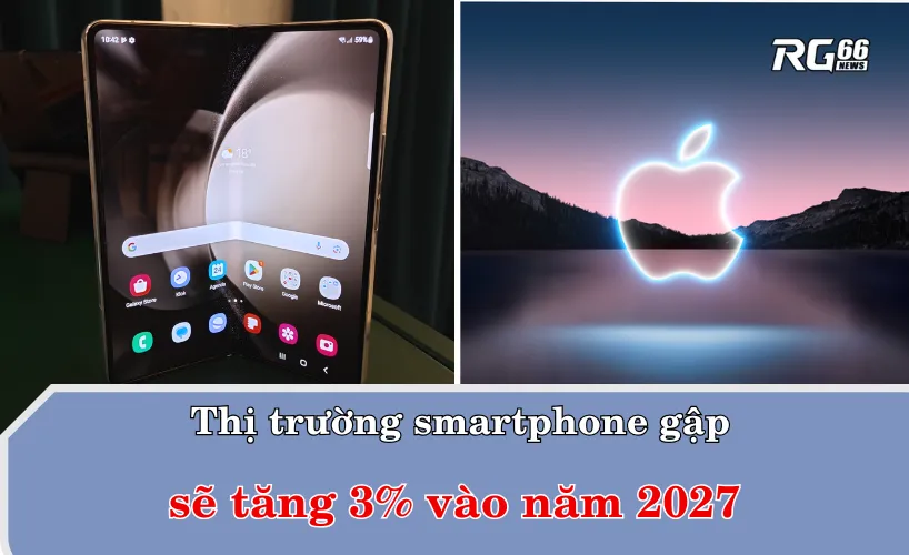 Thị trường smartphone gập 2025-2027 | Dự báo tăng trưởng vượt bậc