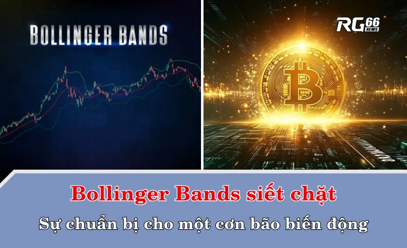 Bollinger Bands siết chặt: Sự chuẩn bị cho một cơn bão biến động