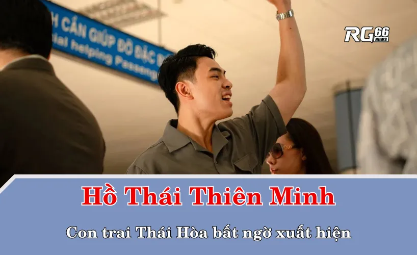 Con trai Thái Hòa bất ngờ xuất hiện