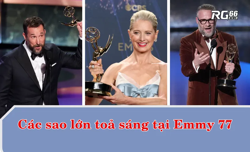 Nhiều ngôi sao lớn cũng tỏa sáng tại giải Emmy 2025